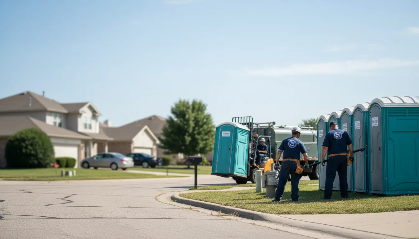 Porta Potty Rental in Pierron, IL near me